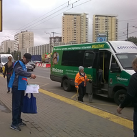 Волонтёры Юлии Рублёвой на улицах избирательного округа